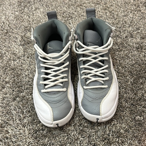 AIR JORDAN 12 RETRO stealth/white-cool grey size 8.5 - Picture 4 of 12